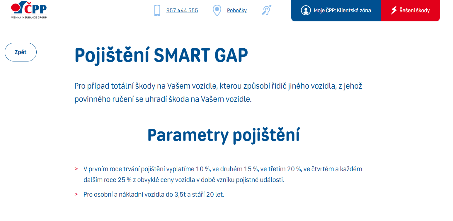 Cpp Povinne Ruceni Smart Gap