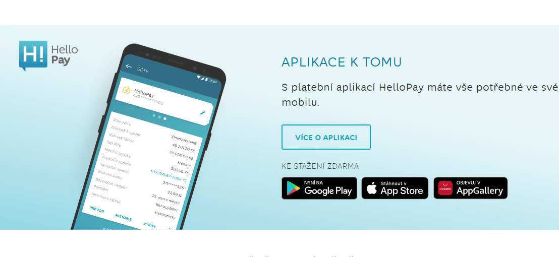 Hellopay Aplikace